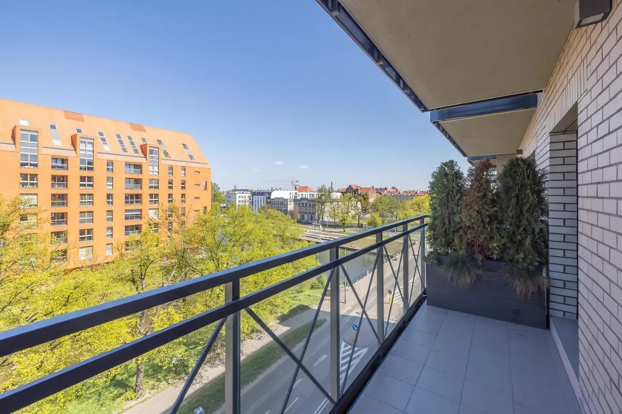Apartament Gdansk Srodmiescie Z Widokiem Na Motlawe Apartment